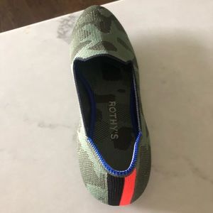 Rothy’s camo loafers
